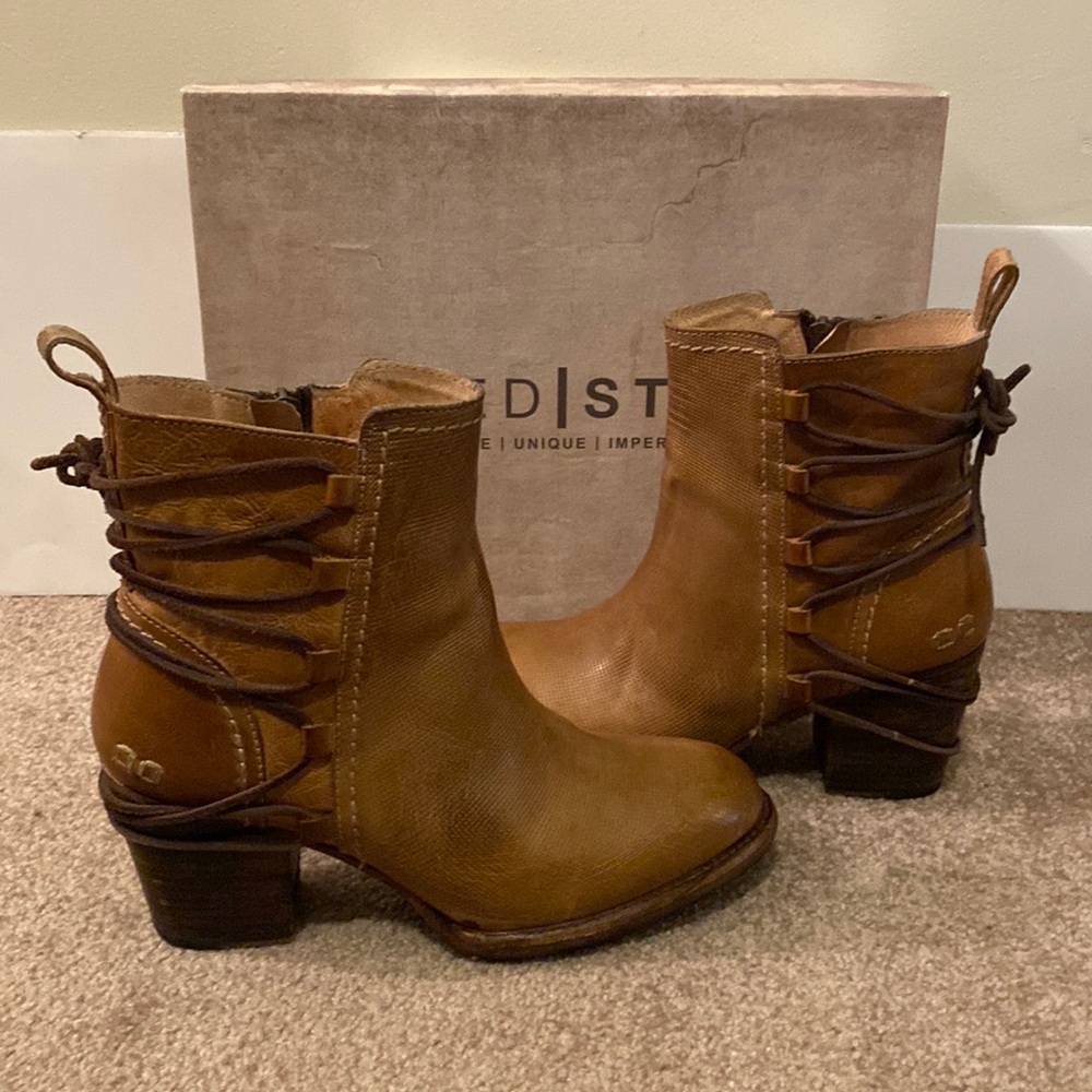 Bed Stu cobbler series ankle boot NEW IN BOX